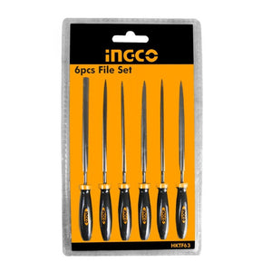 Ingco 6pcs file set HKTF63 - Drill Pak