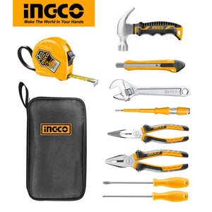 Ingco 9pcs handtools set HKTH10809 - Drill Pak