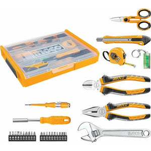 Ingco 29 Pcs household tools set HKTV01H291 - Drill Pak