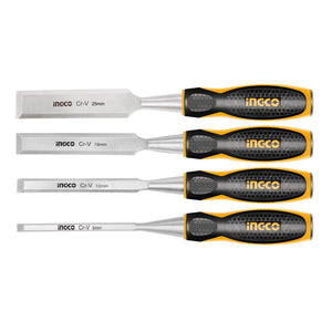 Ingco 4 Pcs wood chisel set HKTWC0401 - Drill Pak