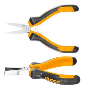 Ingco Mini flat nose pliers4.5" HMFNP08115 - Drill Pak