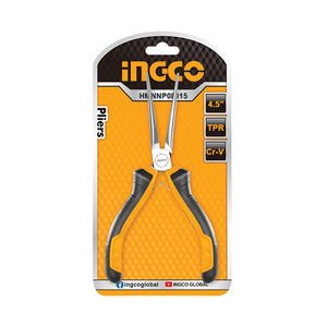 Ingco Mini needle nose pliers 4.5" HMNNP08115 - Drill Pak