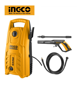 Ingco High pressure washer 1400W 130Bar HPWR14008 - Drill Pak