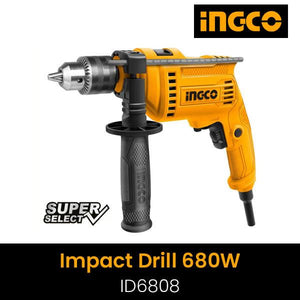 Ingco Impact drill 680W ID6808 - Drill Pak