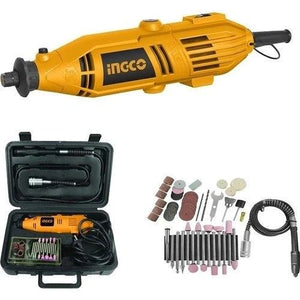 Ingco Mini grinder 130W 52pcs accessories MG1309 - Drill Pak