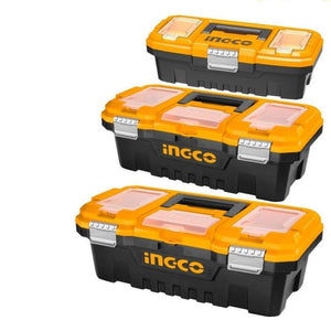 Ingco 3 Plastic Tool Boxes Set PBXK0302 - Drill Pak