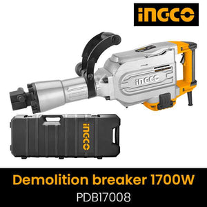 Ingco Demolition breaker 1700W PDB17008 - Drill Pak