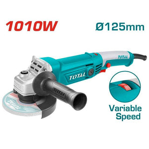 Total Angle grinder 1010W 125mm Variable Speed TG1121256-3 - Drill Pak