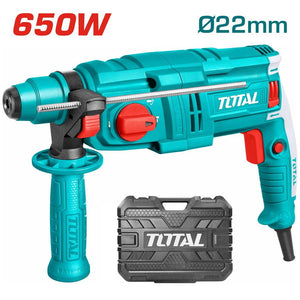 Total Rotary hammer 650W TH306236 - Drill Pak