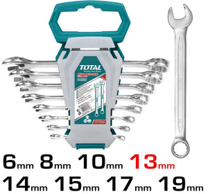 Total 8Pcs combination spanner set THT102286-I - Drill Pak