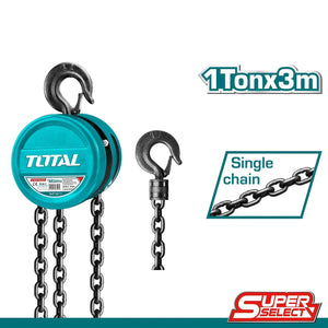 Total Chain block 1 Ton THT1611 - Drill Pak