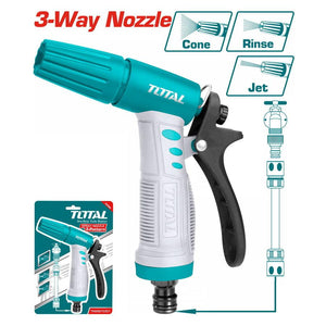 Total Plastic trigger nozzle 3-way THWS010301 - Drill Pak