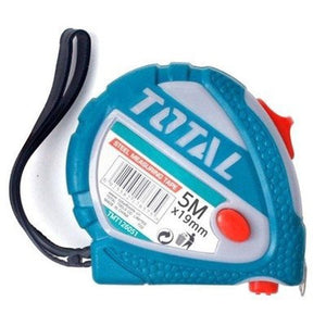 Total Steel measuring tape 5M X 19mm TMT126051 - Drill Pak