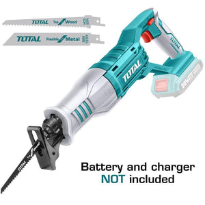 Total Lithium-Ion reciprocating saw 20V TRSLI1151 - Drill Pak