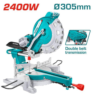 Total Mitre saw 2400W 305mm TS42183057 - Drill Pak