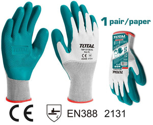 Total Latex gloves XL TSP13106-XL - Drill Pak