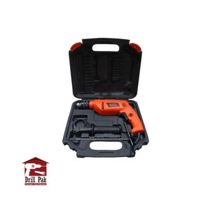 Black & Decker Drill Machine 13mm 650W Variable speed Kit Box