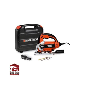 Black & Decker Jig Saw Pendulum Action 620W Variable speed Kit Box