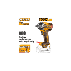 Ingco Cordless impact wrench 20V CIWLI20501 - Drill Pak