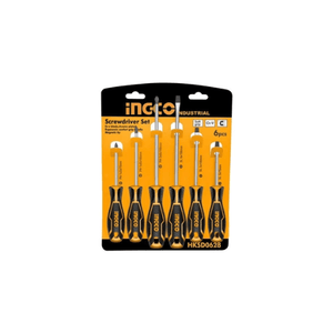 Ingco 6 pcs screwdriver set HKSD0628 - Drill Pak