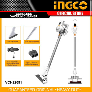 Ingco Cordless vacuum cleaner 22.2V VCH22091 - Drill Pak