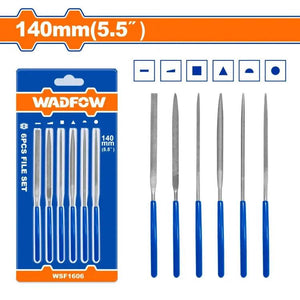 WADFOW 6 Pcs file set WSF1606 - Drill Pak