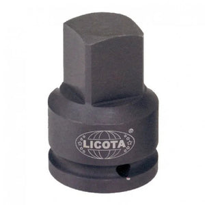 LICOTA MADE IN TAIWAN 3/8"(F)*1/2"(M) IMPACT ADAPTER, BLACK FINISH - Drill Pak