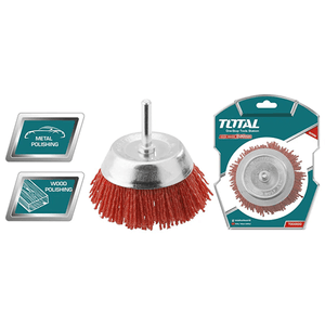 Total Nylon brush 75mm TAC33035 - Drill Pak