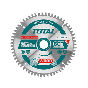 Total TCT saw blade 235mm 9-1/4" TAC231623 - Drill Pak