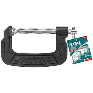 Total G clamp 6" THT13161 - Drill Pak