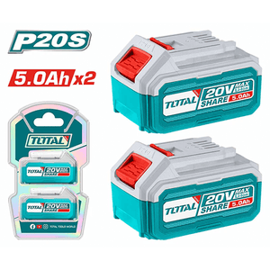 Total P20S Cordless battery kit 5.0AH TOSLI240464 - Drill Pak