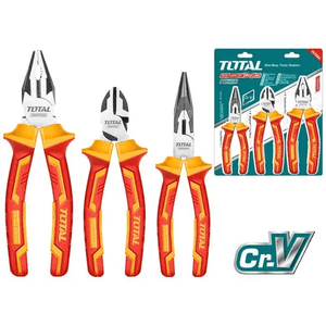 Total 3 Pcs insulated pliers set THT2K0302 - Drill Pak