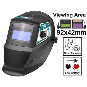 Total Auto Darkening Welding Helmet 92x42mm TSP9306 - Drill Pak