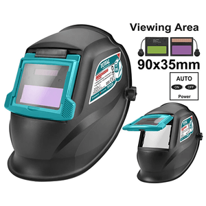 Total Auto Darkening Welding Helmet 90X35mm TSP9309 - Drill Pak