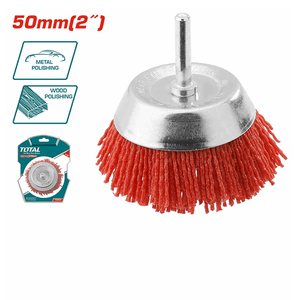 Total Nylon brush 50mm TAC33025 - Drill Pak