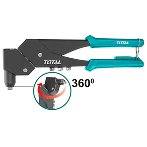 Total 360 Swivel head- hand Riveter THT32106 - Drill Pak