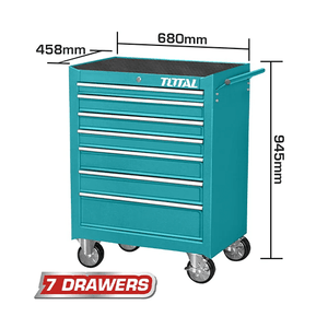 Total Roller cabinet 7 Drawers THRC02071P - Drill Pak