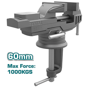 Total Bench vice 60mm THT6126 - Drill Pak