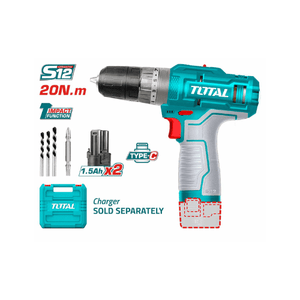 Total TIDLI12202 Cordless Impact Drill - Drill Pak